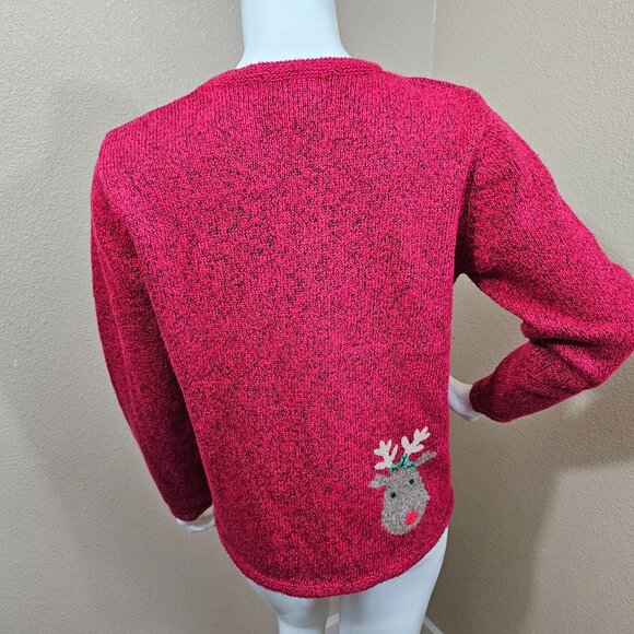 NORTHERN ISLES Reindeer Ugly Christmas Sweater~Size S/P - Picture 6 of 11